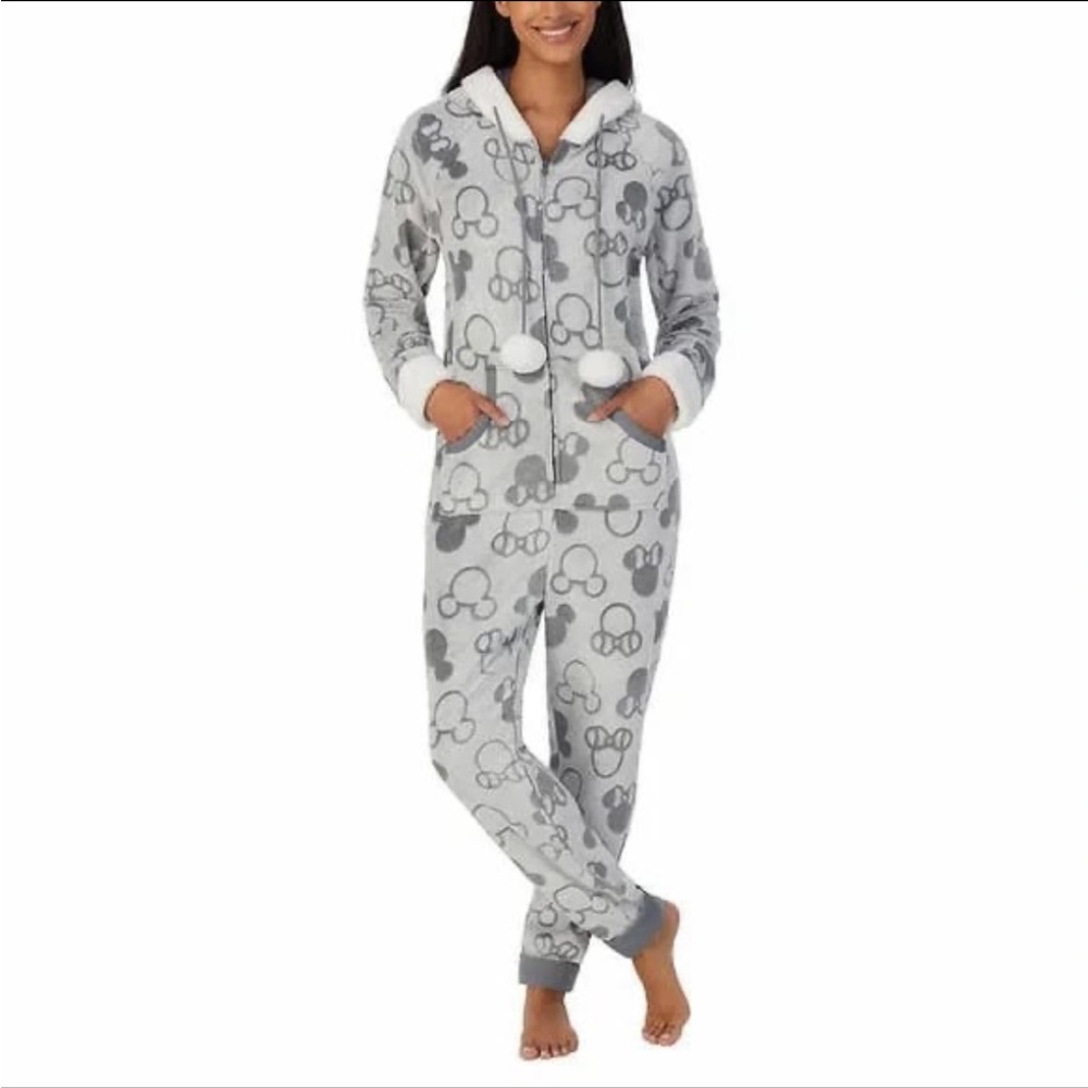 Hooded Mickey Mouse Onesie